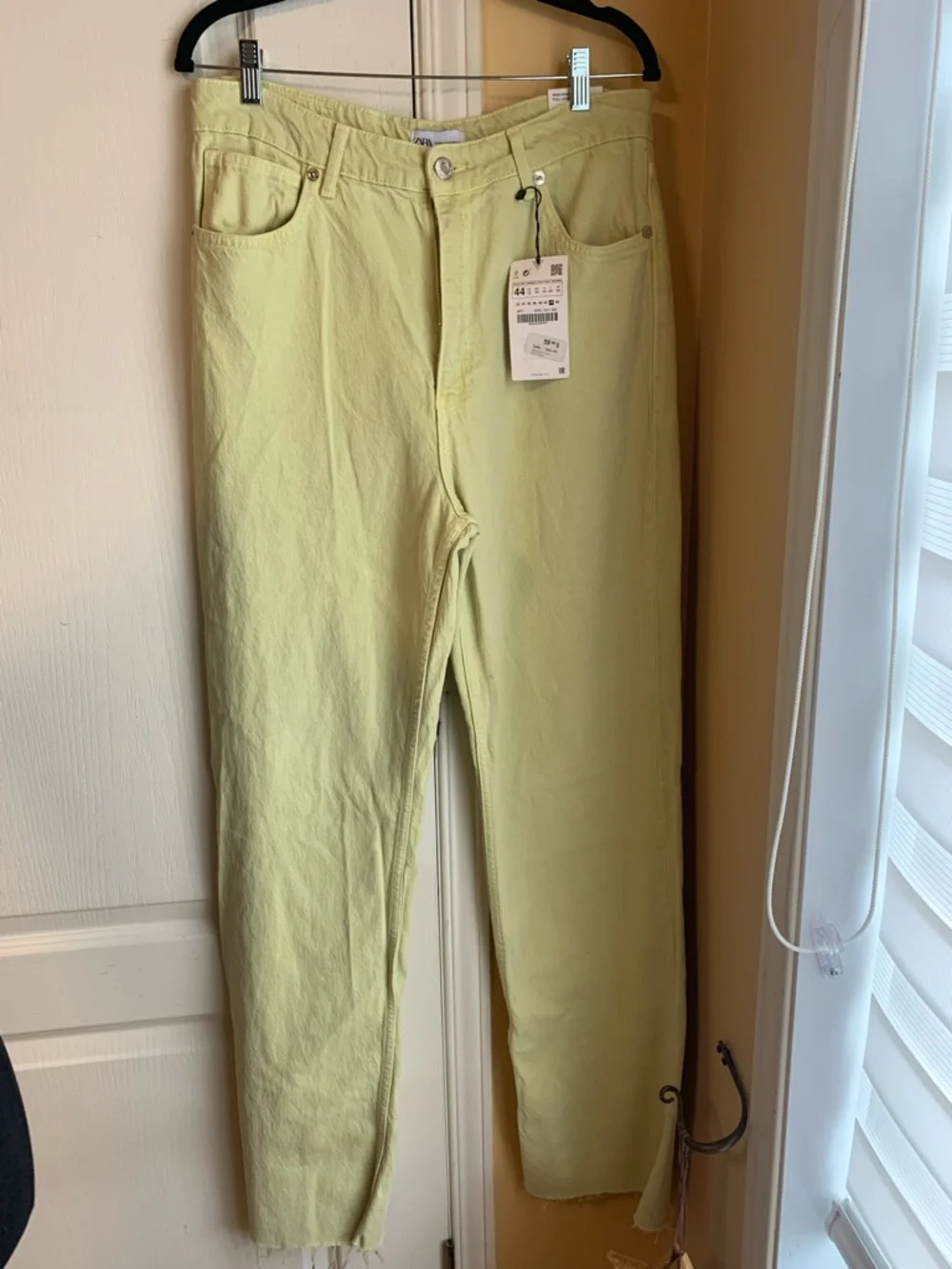 Zara NWT High-Waist Wide-Leg Pants TALL - Picture 3 of 11